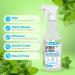 Mighty Mint Shower Cleaner - Non-Toxic No-Rinse Daily Spray for Glass & Tile 16oz | Natural Peppermint Scent - Buy Online on GoSupps.com