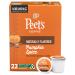 Peet's Coffee, Flavored Coffee K-Cup Pods for Keurig Brewers - Pumpkin Spice 22 Count (1 Box of 22 K-Cup Pods) Pumpkin Spice 22 Count (Pack of 1)