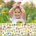 Summer Pineapple Temporary Tattoo for Kids - Flamingo Swim Ring Non-toxic Stickers - Waterproof Body Sticker Art for Beach Party - Boys & Girls - Buy Online on GoSupps.com