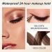 KHDULQ 2 pieces eye pencil eyeliner waterproof matte QuickDry eyeliner waterproof dirtrepellent long lasting liquid eyeliner quickdrying for eye makeup makeup women brown - Buy Online on GoSupps.com