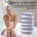 12 Pack Premium Quick Drying Microfiber Washcloths Set - Soft Coral Velvet, Highly Absorbent - Bath, Spa, Facial, Fingertip Towel - Grey & White - Buy Online on GoSupps.com