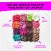 Shop Lamel 16 Colors Highly Pigmented Eyeshadow Palette - Vibrant Shimmers & Neon Pigments | Long-Lasting Makeup - International Shipping Available - Buy Online on GoSupps.com