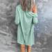 Long Shirt Outerwear Top Thin Warm Knitted Coat Women's Blouse V-Neck Shirt Tunic Long Women's Tunic Women's Shirt Casual Checked Shirt Women's Winter Chunky Knit Jacket G-green M - Buy Online on GoSupps.com
