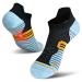Compression socks women men plantar fasciitis socks 34-51 for pain relief slipproof anti-welding socks compression stockings 3 couples blue s