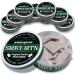 Smokey Mountain Original Pouches - Wintergreen - Tobacco Free and Nicotine Free - 10 Can Box - 15 Per Can