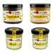 Sabor De Amor By Beatriz Pick N Mix - Choose From Jar with 4 Flavours | Alioli Alioli-with Lime Tapenade Tapenade-Verde | Black & Green Olives-Tapenade Naturally Vegan | Pack of 3