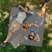 Super Jumbo Splat Mat - Dark Grey Extra Large 60x60 Waterproof Washable Mess Mat for Art, Crafts, Playtime - Protective Floor/Table Cover - Buy Online on GoSupps.com