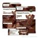 Simply Protein - Dark Chocolate Almond Crispy Bars - Plant Based Protein Bars - Low Carb Low Sugar High Fibre - 13g Protein 2g Sugar 7g Fibre - Vegan Gluten Free Non GMO Kosher - 4 Bars Dark Chocolate Almond 4 Count (Pack of 1)