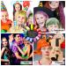 24 Colors Hair Chalk Set for Kids and Pets - Washable Temporary Dog Hair Dye for Parties, Halloween, Birthdays, Cosplay - Ideal Gift for Artistic Fun - Buy Online on GoSupps.com