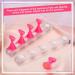 PROUSKY 2 Set Nail Display Stand Fingernail DIY Nail Art Display Nail Tip Practice Holder Magnetic for False Nail Tip Manicure Tool Home and Art Salon Use Magnetic Nail Practice Base (Rose Red) - Buy Online on GoSupps.com
