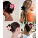 8Pcs Flower Claw Clips for Women, Girls, Kids - Matte Non Slip Hair Jaw Clips - Strong Hold Hair Barrettes for Thin/Medium Hair - 8pcs (Large+Small) - Accessories for Thick Hair - Buy Online on GoSupps.com