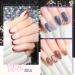 GELLEN Reflective Glitter Gel Nail Polish Set - 6 Holographic Colors for Trendy Sparkle DIY Manicure - Buy Online on GoSupps.com