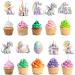 10 PCS Party Pink Dragons Cupcake Toppers - Enchanting Delights for Your Celebration! - Buy Online on GoSupps.com