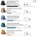 Nespresso - Lot de 100 capsules originales - R f rences mixtes - Buy Online on GoSupps.com