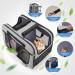 Fasnati Extra Large Pet Stretch Roller - 2 Compartment Travel Bag for Cats & Dogs | Collapsible Removable Wheels Gray XL - Buy Online on GoSupps.com