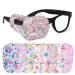 8 Pieces Eye Patches for Kids Girls Eye Patch for Glasses Over The Lens Cartoon Reusable Eyepatch for Toddler Children Lazy Eye Amblyopia Strabismus to Cover Either Eye 1 Count (Pack of 8) Girls