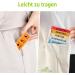 Weekly Pill Organizer - Opret 7-Day Tablet Box with 3 Compartments for Morning & Evening Medications - Colorful Pill Dose Storage Solution - Buy Online on GoSupps.com