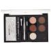 L.A. Colors I Heart Makeup Brow Palette - Medium to Deep 0.26 oz | C30355 - Buy Online on GoSupps.com