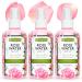 De La Cruz Rose Water Body Mist - Rosewater Spray for Face Skin and Hair 8 fl oz (3 Bottles) 8 Fl Oz (Pack of 3)