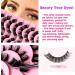 False Eyelashes 10 pairs of Natural Look D curl strip lashes Fluffy Wispy 3D Effect Hybrid Fake Eyelashes Lashes Natural Look - Buy Online on GoSupps.com