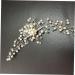 Didiseaon Party Favor Bridal Headpiece Goody Hair Clips for Women Hair Decorations Floral Decor Wedding Hair Side Combs Rhinestone Tiara Women Hair Accessories Bride Decorate Pearl - Buy Online on GoSupps.com