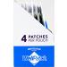 WellPatch Migraine Headache Cooling Patch - Drug Free, Lasts Up to 12 Hours - Safe for Medication - Large Patches, 4 Count - Buy Online on GoSupps.com