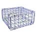 Danielson 24" Fold-Up Pacific Coast Crab Trap | Vinyl-Coated Steel Wire, Foldable, Easy Storage & Transport | 4 Entrance Doors & 2 Escape Rings | Blue