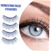 POPETPOP 5 Pairs Fake Lashes Natural False Eyelashes Rhinestone Eyelashes Diamond Lashes Blue Lashes Reusable Black Eyelashes Lashes with Color Fiber With Diamond Rhinestones - Buy Online on GoSupps.com