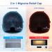 Gel Ice Migraine Relief Cap - Adjustable Cold Compression for Headaches Tension & Sinus Relief | Universal Fit Hot/Cold Therapy - Buy Online on GoSupps.com