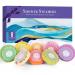 Shower Steamers Aromatherapy - 8 Pack Pure Essential Oil Shower Bombs for Home Spa Bath Self Care Essential Oil Stress Relief and Relaxation Bath Gifts for Mom Women Birthday Valentine s Day Travel