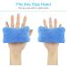 REAQER Hand Contracture Cushion Palm Grip - Elastic Band Sweat-Resistant Rehab Hand Cone - 2 Pack - Buy Online on GoSupps.com