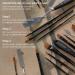 Arteza Premium Synthetic Acrylic & Oil Paint Brushes Set - 5 Brushes for Beginners and Experts | Brass Ferrules, Wooden Birch Handles | Painting Art Supplies - Buy Online on GoSupps.com