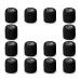 (14-Pack) 2” x 5 Yards | Black Self Adhesive Bandage Wrap – Breathable Self Adherent Wrap for People & Pets - Athletic Elastic Cohesive Bandage for Sports Injury: Ankle, Knee & Wrist sprains