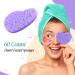Heart-Shaped Compressed Facial Sponges - Purple Exfoliator for Cleansing | Ideal for Beauticians - International Shipping Available - Buy Online on GoSupps.com