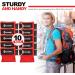 Buy 10-Pack Red Ventilation Masks Key Ring - CPR Face Shields for Adults & Kids - First Aid Emergency Protection - Buy Online on GoSupps.com