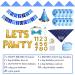 STMK Dog Birthday Party Supplies Dog Birthday Bandana Boy with Birthday Party Number Hat Bowtie Cake Toy Lets Pawty Paw Balloons Dog Happy Birthday Banner for Dog Puppy Birthday Party Supplies Blue - Buy Online on GoSupps.com