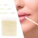 PROFICO Velour applicators for lips eyelashes and lip gloss 50 pcs Gold Glitter Gold