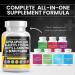 Nerve Support Supplement with Alpha Lipoic Acid, N-Acetyl Cysteine, Acetyl L-Carnitine, Benfotiamine - 90 Caps - Made in USA - Buy Online on GoSupps.com
