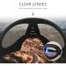 Large Dog Goggles Anti-UV Sunglasses for Large-Medium Dogs in Clear Blue - Fog-Proof and Windproof Eyewear - Buy Online on GoSupps.com