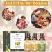 Hyppry 3 x 30ml Citrus Essential Oils Set - Lemon, Orange, Bergamot | 100% Pure & Natural for Diffuser, Aromatherapy, Relaxation, Cleaning, Candle & Soap Making - Buy Online on GoSupps.com