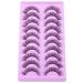 wiwoseo Cat Eye Mink Fluffy Eyelashes - 16MM Natural Wispy Strip Lashes, 10 Pairs - Buy Online on GoSupps.com