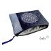 Personalizable Flower of Life Embroidery Pencil Case & Make-Up Bag - Dark Blue Grey - International Shipping Available - Buy Online on GoSupps.com