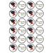24 Graduation Edible Cupcake Toppers - Premium Thickness SWEETENED Vanilla - Wafer Card disc Cake Decorations - Buy Online on GoSupps.com