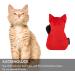 Favpet Plush Cat Toys with Bells - Cuddly Cat Pillows & Kitten Toys - Soft Plush Toys for Cats (Red) - Buy Online on GoSupps.com