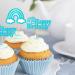 Ercadio 24 Pack Boho Rainbow Happy Birthday Cupcake Toppers Blue Boho Rainbow Cupcake Picks Boho Cake Toppers for Boho Rainbow Theme Birthday Baby Shower Party Decor Supplies A-hp Blue - Buy Online on GoSupps.com