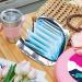 Sanitary Napkin Storage Bag Menstrual Cup Pouch Girls Travel Large Capacit Makeup Sanitary Pads Organizer Koala Palm Leaves Multi-colored 10 - Buy Online on GoSupps.com