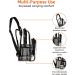 Amazon Basics Stadium Approved Mini Transparent Backpack Bag - Clear Mini Backpack - Buy Online on GoSupps.com