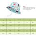 LANGZHEN Baby Girls Beach Sun Protection Hat w/ Chin Strap | Colorful Dinosaurs | 2-4 Years - Buy Online on GoSupps.com