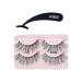 KISS Ever EZ Lashes Double Pack No. 01 - Reusable Natural Eyelash Starter Kit with Applicator & 2 Pairs Human Hair False Eyelashes - Buy Online on GoSupps.com