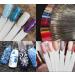Buy LATRAT 100pcs Transparent Nail Stencils for Stunning Nail Art - Perfect for Artificial Nails - International Shipping Available - Buy Online on GoSupps.com